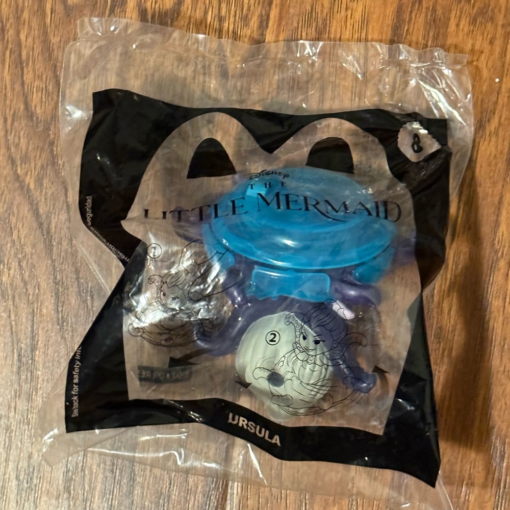 Disney’s The Little Mermaid ‘Ursula’ McDonald’s Happy Meal Toy
